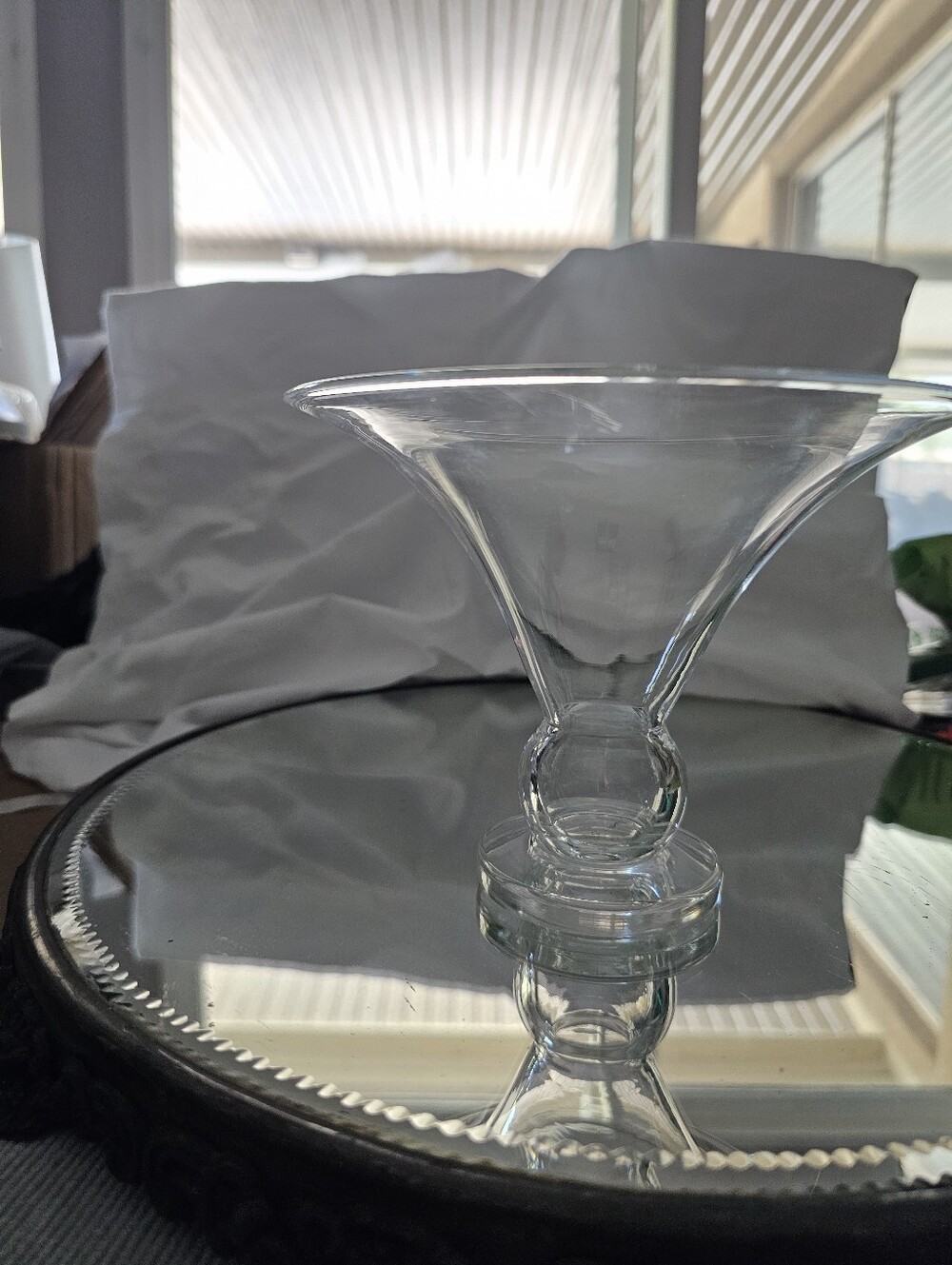 Steuben Ball  Vase 1950's